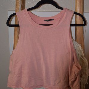 Pink Crop Top